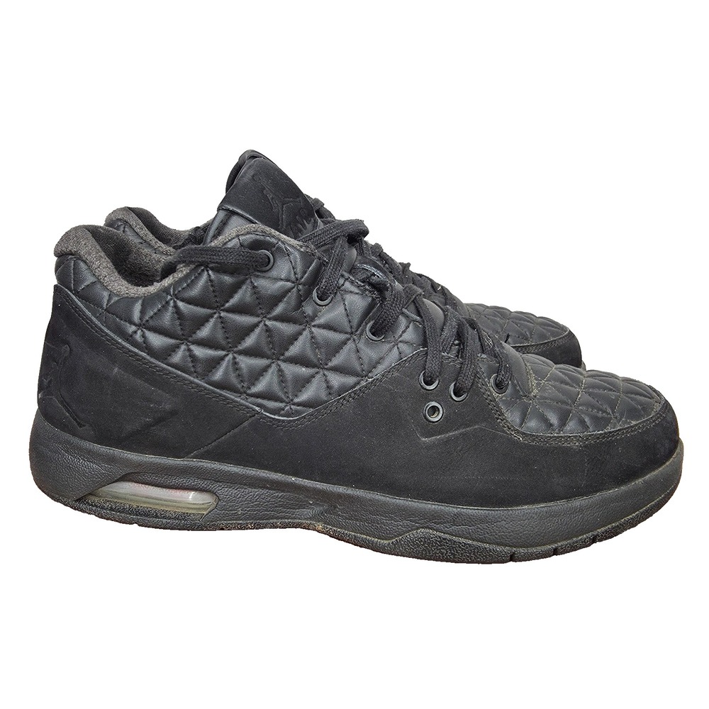 Jordan Clutch Sneakers Mens 12 Triple Black  Basketball‎ Shoes 845043-022 CC